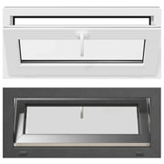 Finestra per Soffitta RISOR 90 x 40 cm PVC e Vetro Antracite CFW8083288
