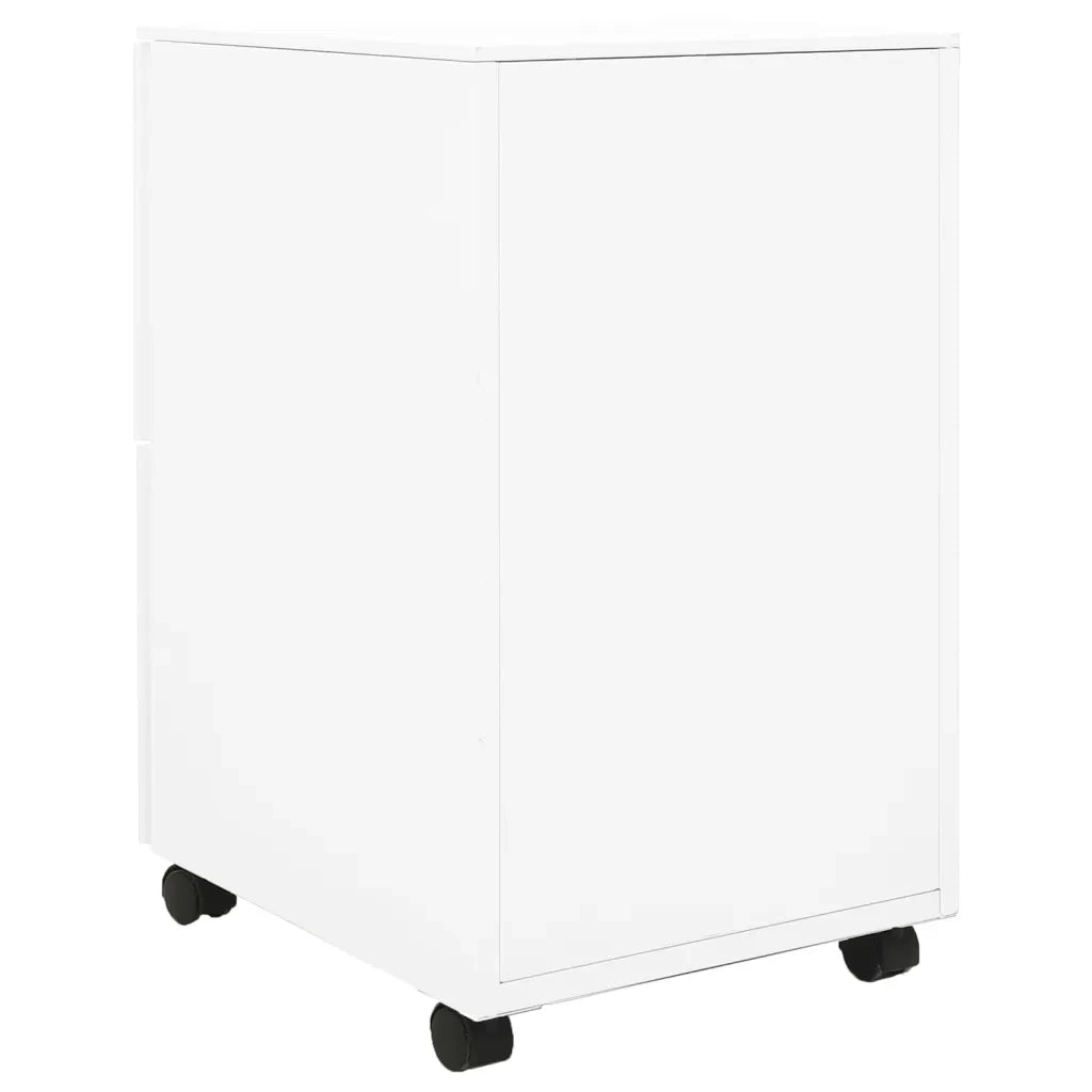 Schedario Mobile Bianco 39x45x67 cm in Acciaio cod mxl 64492