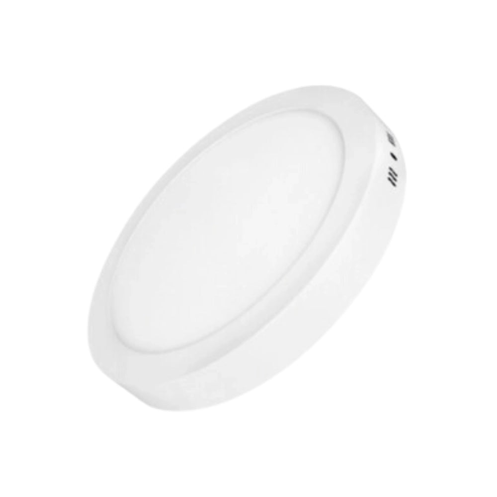 Mini pannello led backlit surface rotondo slim con superficie retroilluminata *** potenza 6w, confezione 1