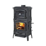 Stufa legna nordica 3010440 isetta forno nero antracite