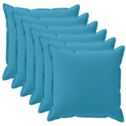 Federa 6 pcs HOUTEN Azzurro 35 x 35 cm Poliestere 916526