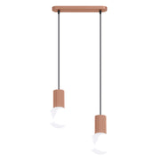 Lampada a sospensione HALO 2L mocca