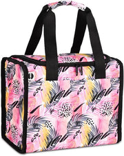 Borsa isolante per pranzo per adulti/uomini/donne/bambini, termos per lavoro/scuola/pic nic, 10L (rosso)