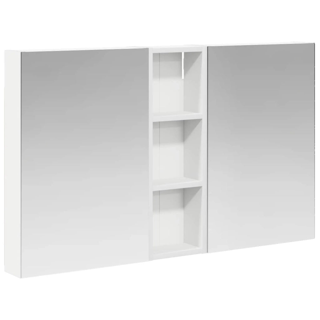 Set di Armadi da Bagno con porta 3 pcs 100 x 10,5 x 60,5 cm 3403696