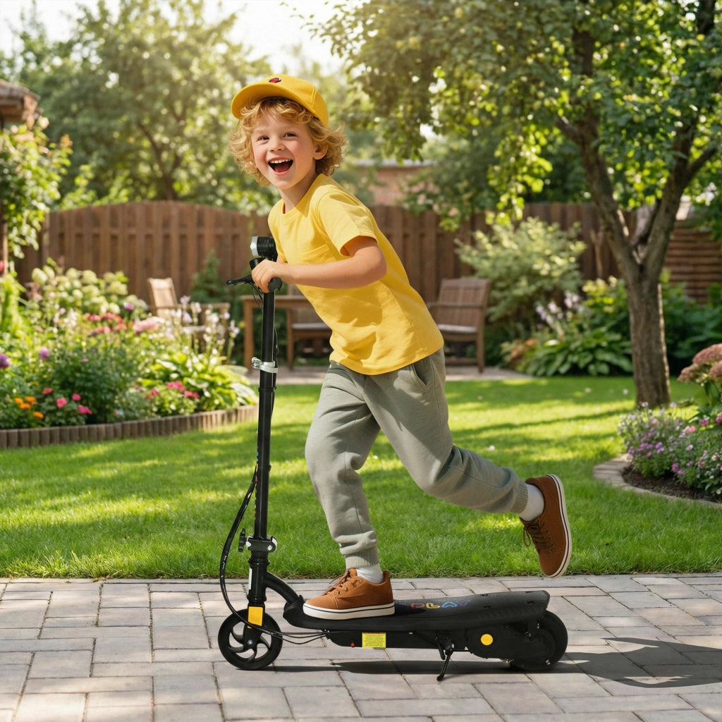 Trottinette elettrica pieghevole per bambini ¨C zephmum ¨C 120W 12km/h nero
