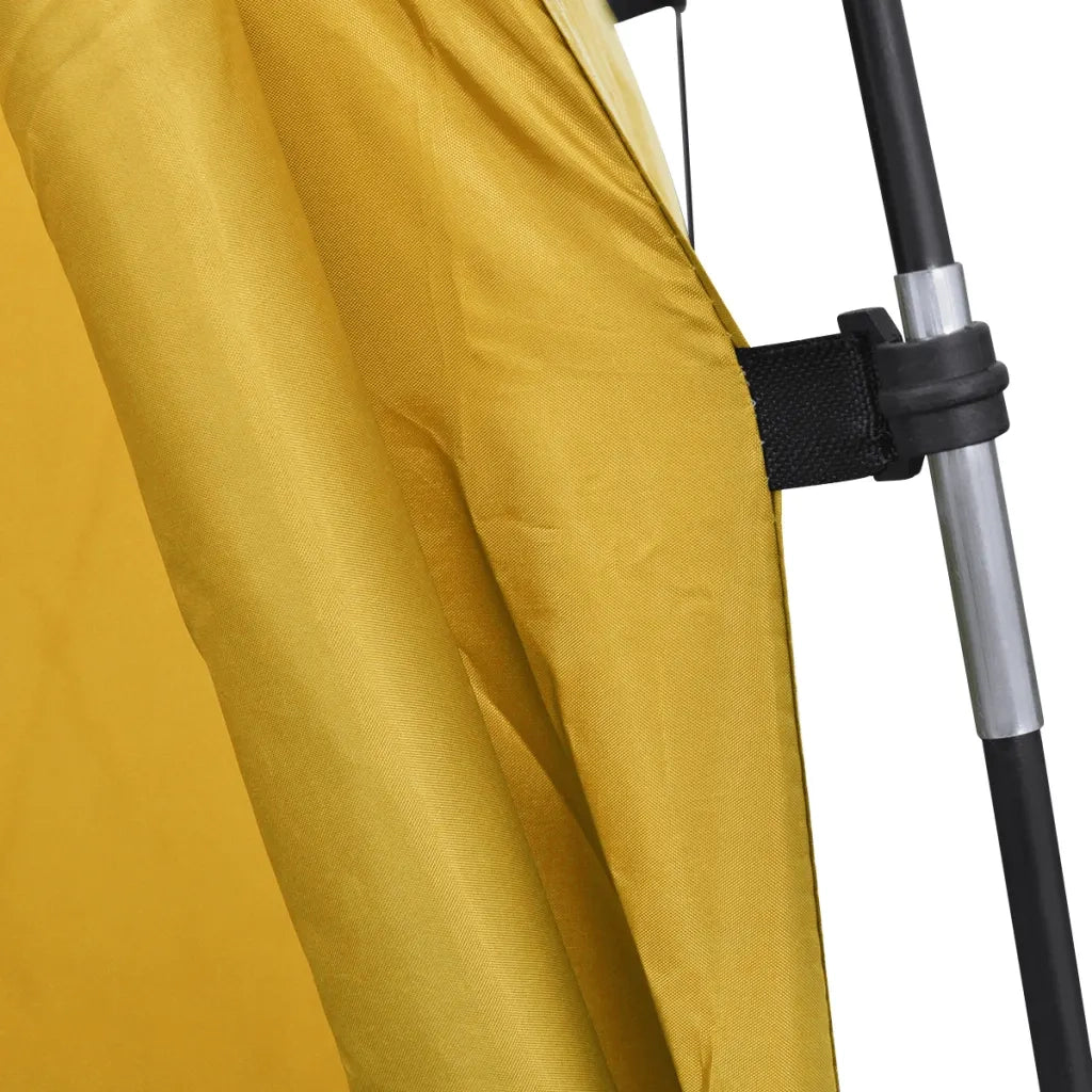 Tenda per Doccia/WC/Spogliatoio-Tenda Doccia Portatile Gialla