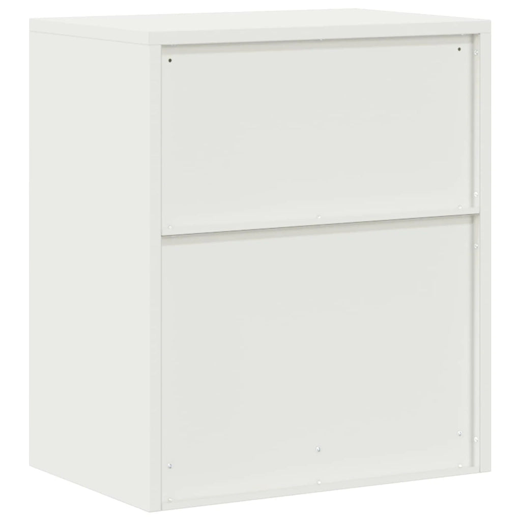 Armadio Bianco 60 x 40 x 70 cm Acciaio 891723