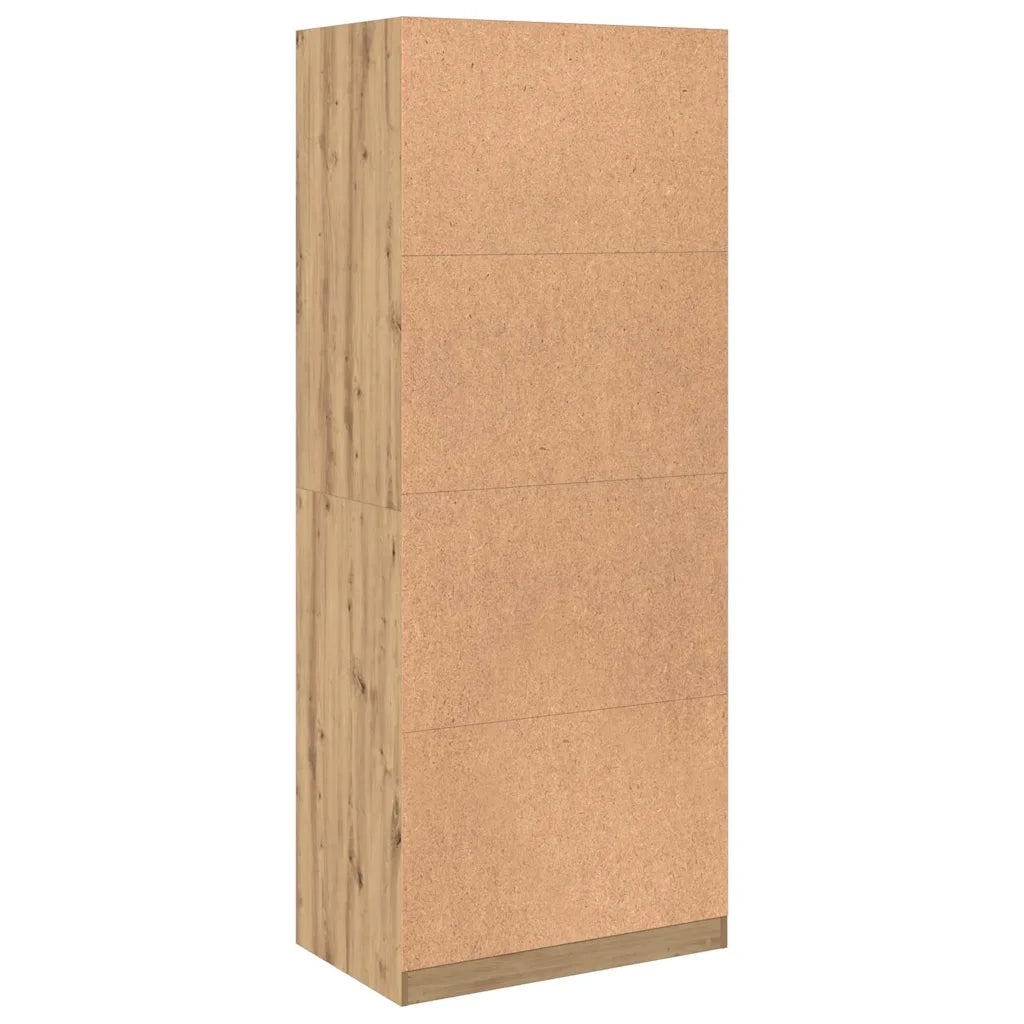 Armadio Rovere Artigianale 80x50x200 cm in Legno tecnico CFW3770673