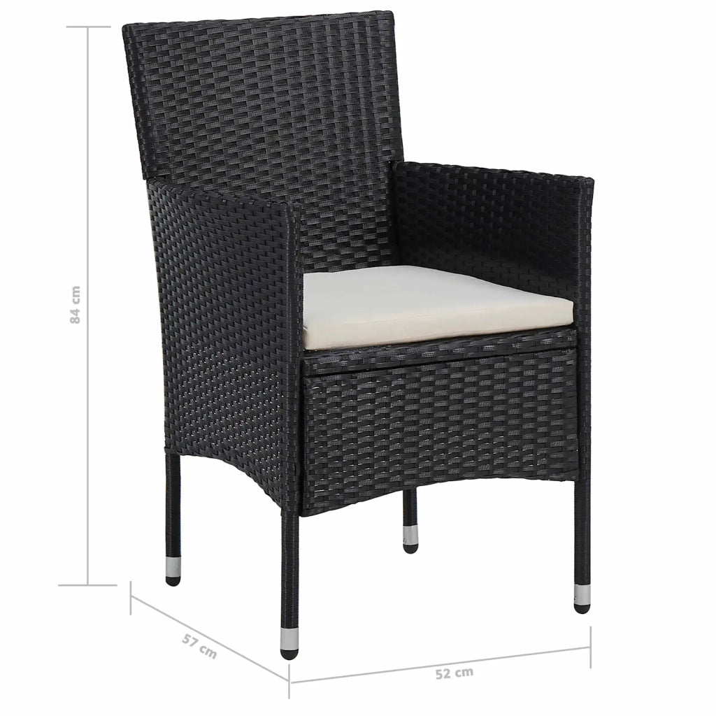 Set di Mobili 5 pcs Nero