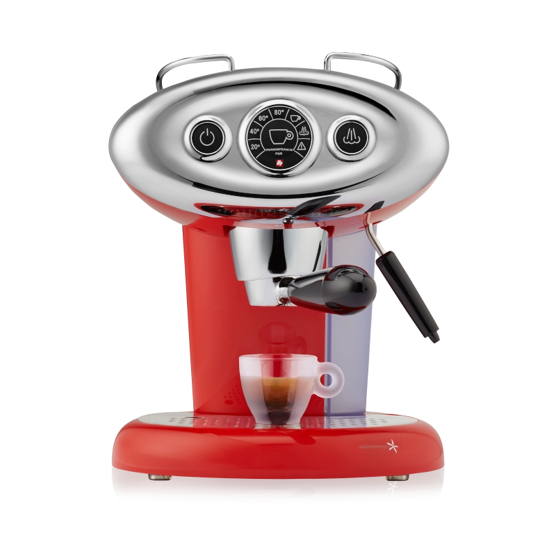 Illy macchina da caffè a capsule iperespresso x7.1 rosso