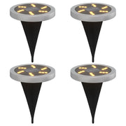 Luci Solari da Terra con Picchetti da Esterno 4 pz Bianco Caldo CFW9375172