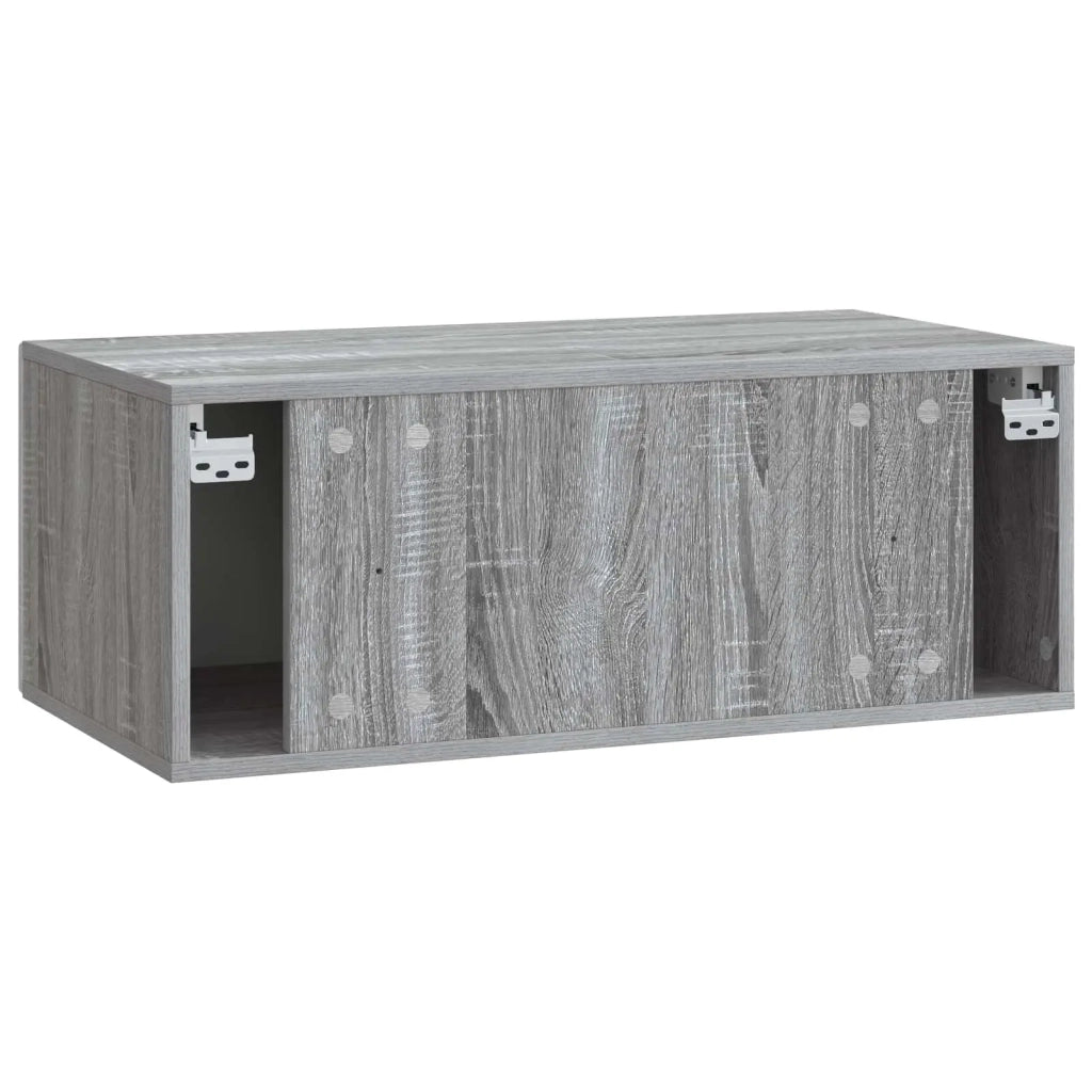 Mobile Porta TV da Muro 98 x 31 cm Sonoma grigio 898901