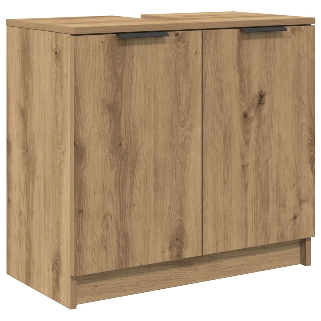 Set di Armadi da Bagno Rovere artigianale Legno multistrato