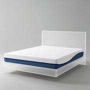 Materasso 160x200 cm per 2 persone, in memory foam al t¨¨ verde, con fodera sfoderabile e lavabile, rigidit¨¤ media.