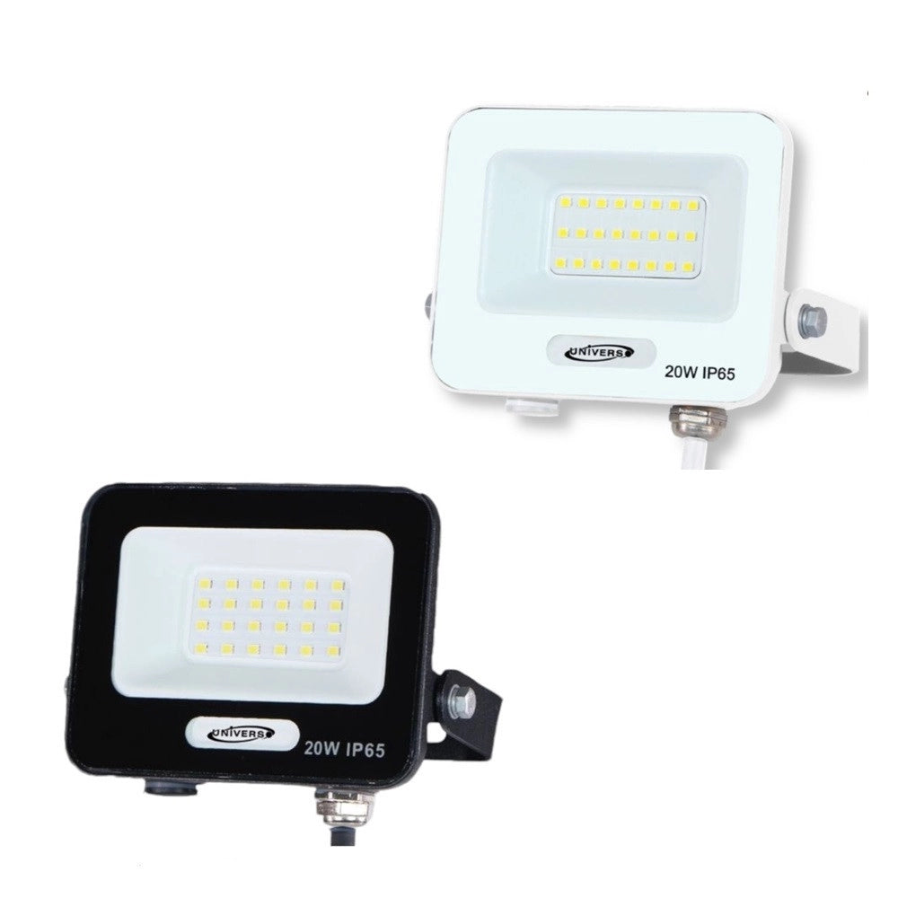 Trade Shop - Faro Proiettore Smd Led Floodlight 20 W Slim Ip65 Luce 3000k 4000k 6500k Ek05-20w -