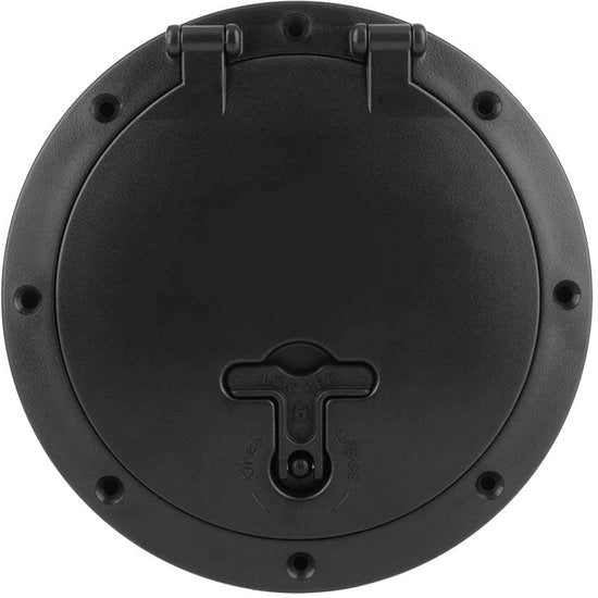 Serratura di Inspezione Schoccorientata - 6 Pollici Ronda - Antiscivolo - PVC/ABS - Con Tasca di Riposo - Leggera - Serratura di Controllo