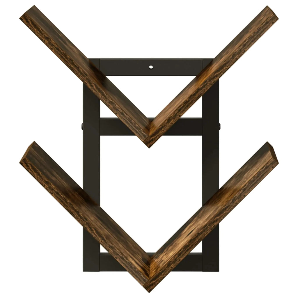Mensola a muro flottante Rovere Fumo 43 x 15 x 47 cm 8012340