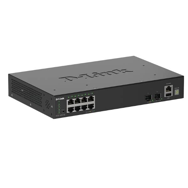 8 ports ge + 2 ports 10g sfp+ - DGS-1530-10