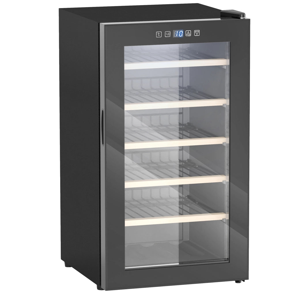 Cantinetta per Vini Refrigerata 91L ¨C Zephmum ¨C Nero 45.1x53.8x79.8cm