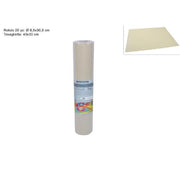 Trade Shop - Set 20 Pezzi Tovagliette Tovaglie A Strappo Runner Tnt Rullo 30 X 40 Cm Beige -