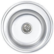 Lavello da cucina con filtro e sifone 48 cm acciaio inox 02_0002356