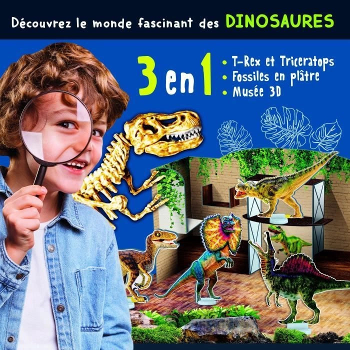 Génius Science - gioco scientifico - la scienza della paleontologia - LISCIANI