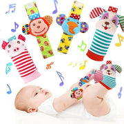 Calze da Bambino con Rintocchi - Giocattolo per Neonati 0-6 Mesi