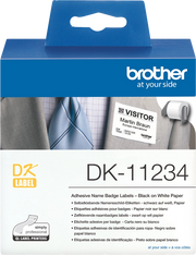 Brother DK-11234 etichetta per stampante Bianco Etichetta per stampante autoadesiva
