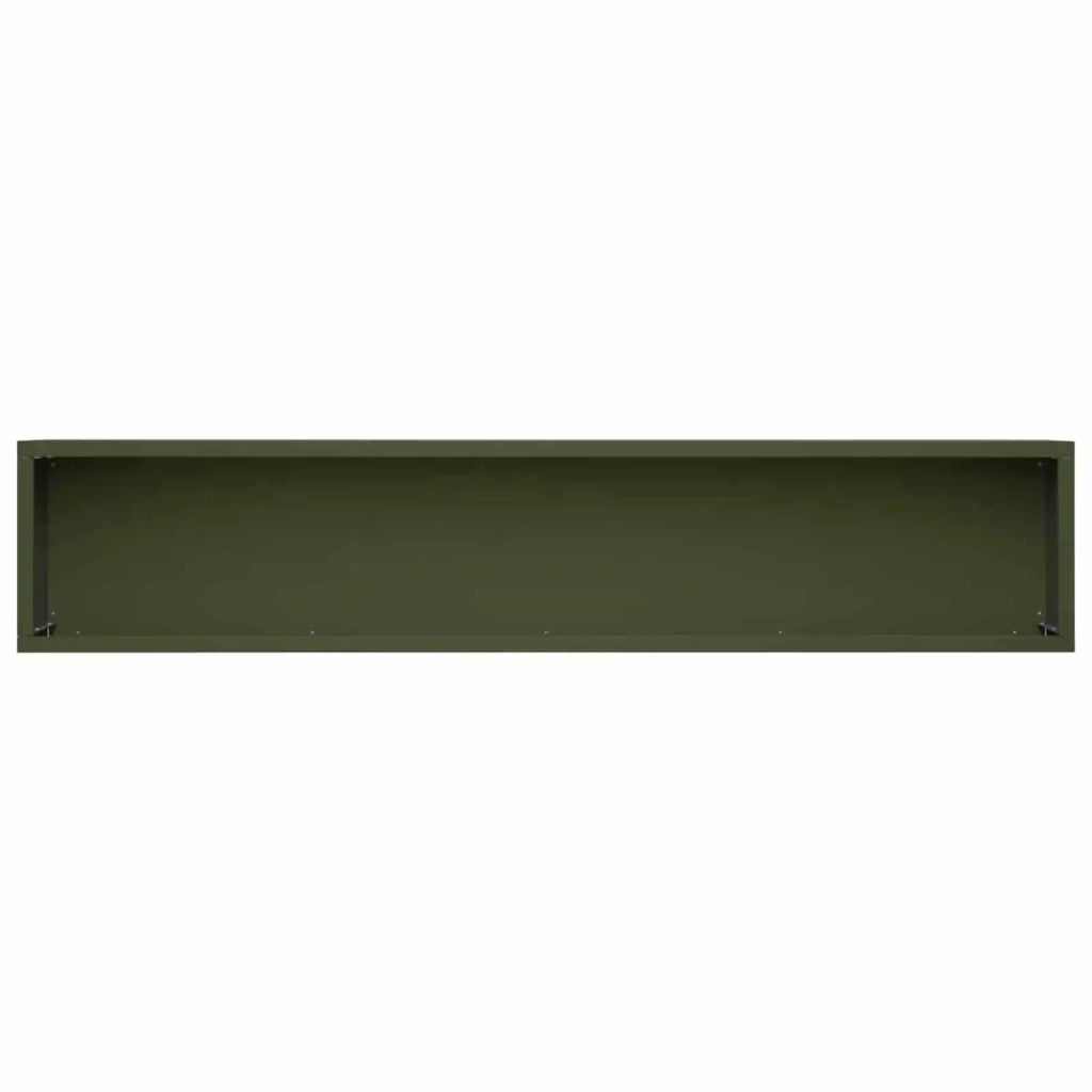 Vaso da giardino 2 pz Verde Oliva 100 x 20 x 20 cm 8005183