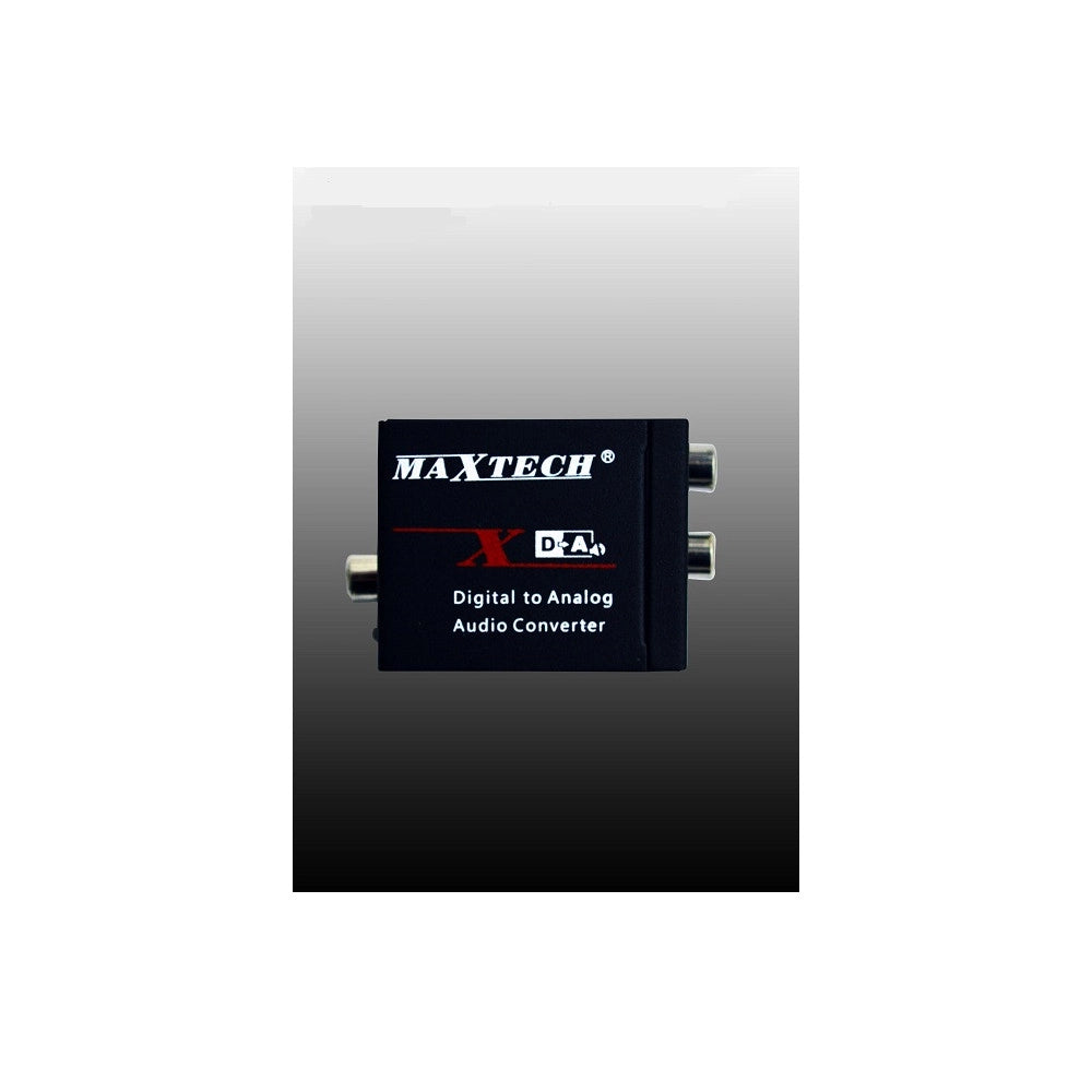 Trade Shop - Convertitore Unidirezionale Audio Da Digitale Coassiale A Analogico L/r Maxtech Dk-201 -