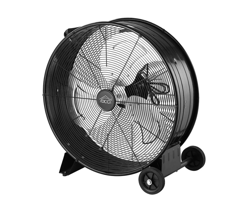 Ventilatore Industriale Alta Velocità Pale 66 cm 240 Watt