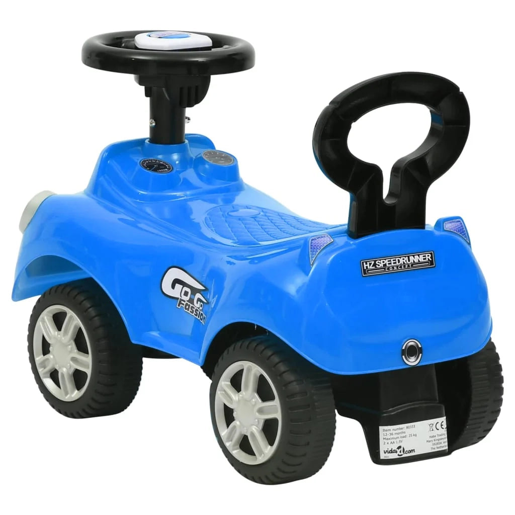 Auto a pedali blu 02_0005278