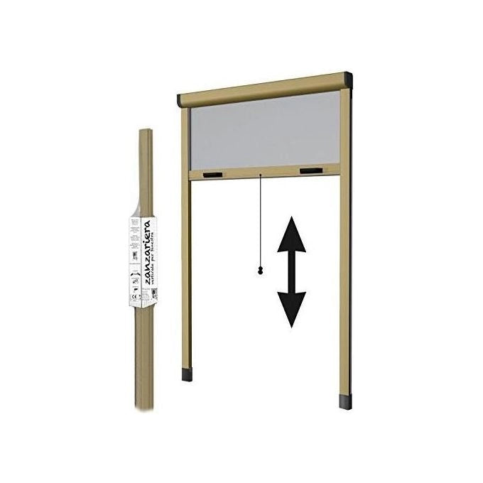 Zanzariera Stop Inset Bronzo 120X250