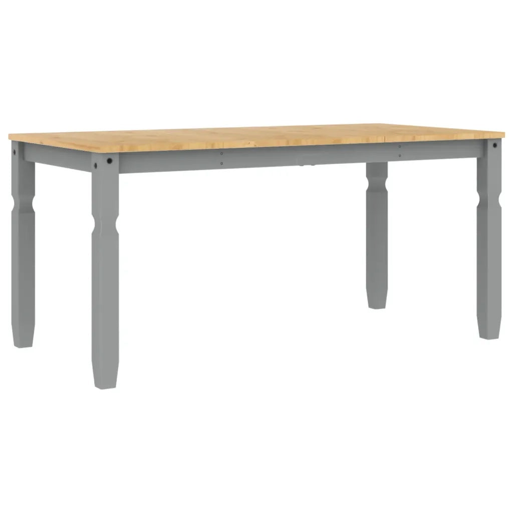 Tavolo da Pranzo | Tavolo da cucina Corona 160x80x75 cm in Legno Massello di Pino