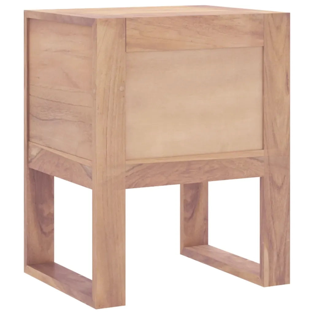 Comodino 40x30x50 cm in Legno Massello di Teak cod mxl 30672