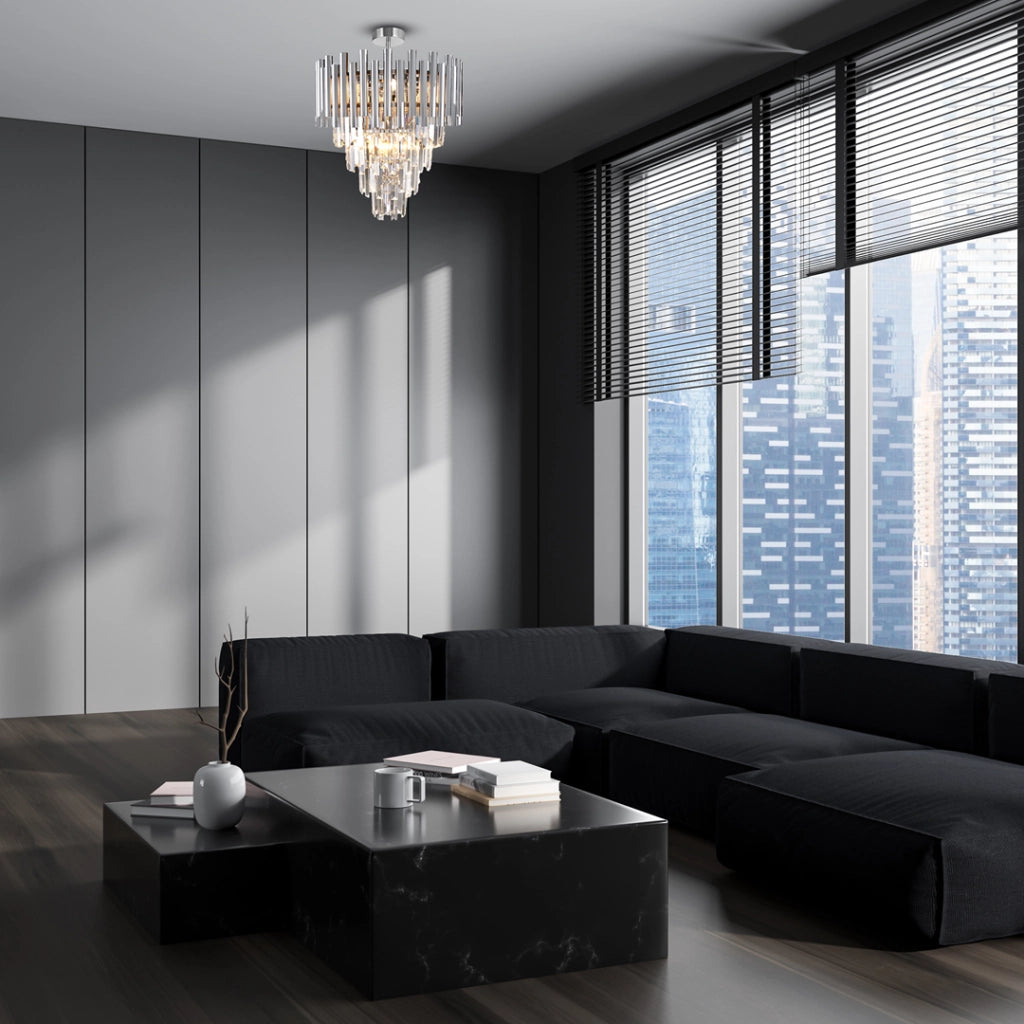 Lampadario Madison in cristallo 9xE14 Milagro ML8805