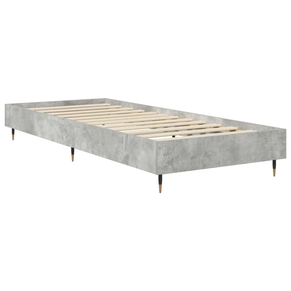 Struttura del letto Grigio Cemento 80 x 200 cm