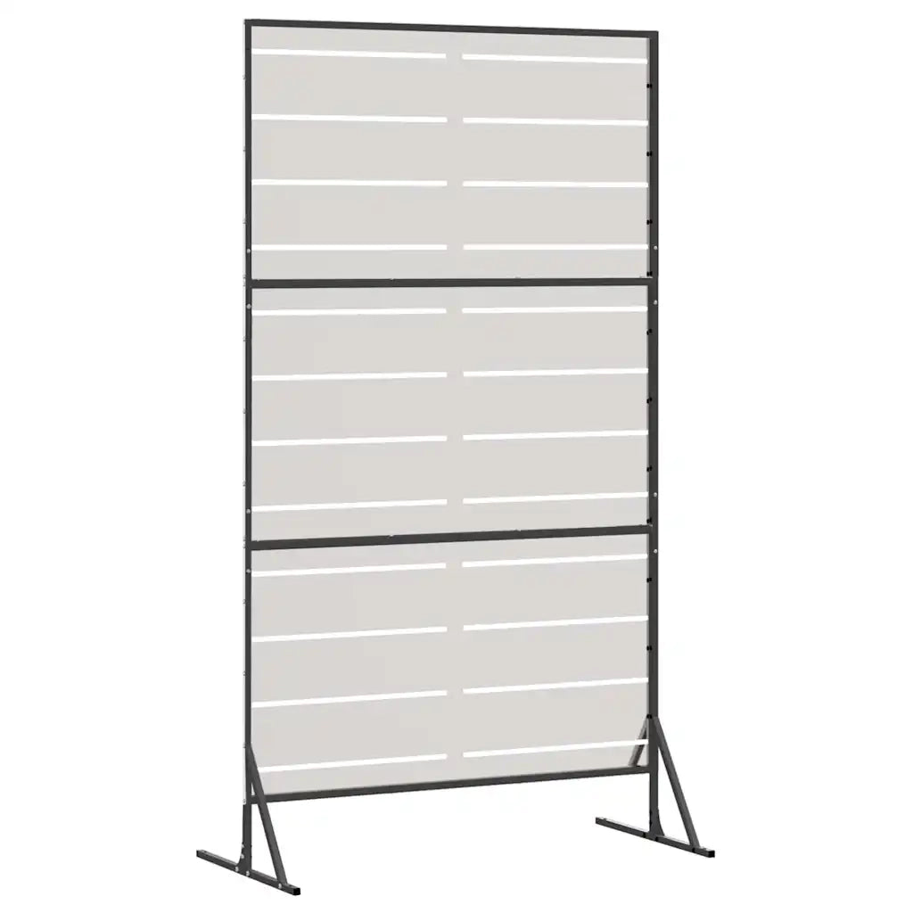 Schermo per Privacy Grigio 100 x 50 x 180 cm Acciaio CFW4879122