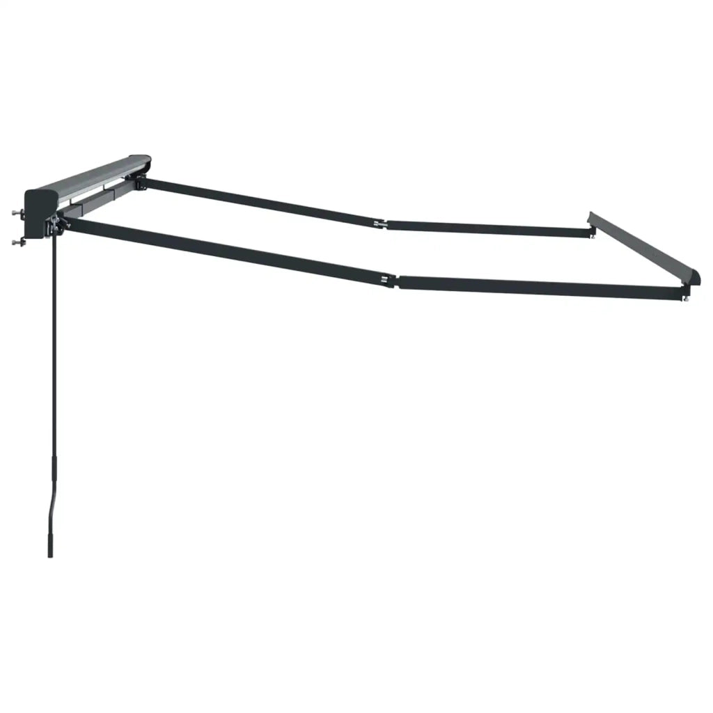 Telaio di tenda manuale Regolabile Antracite 2,5 x 2 m Acciaio 42024787