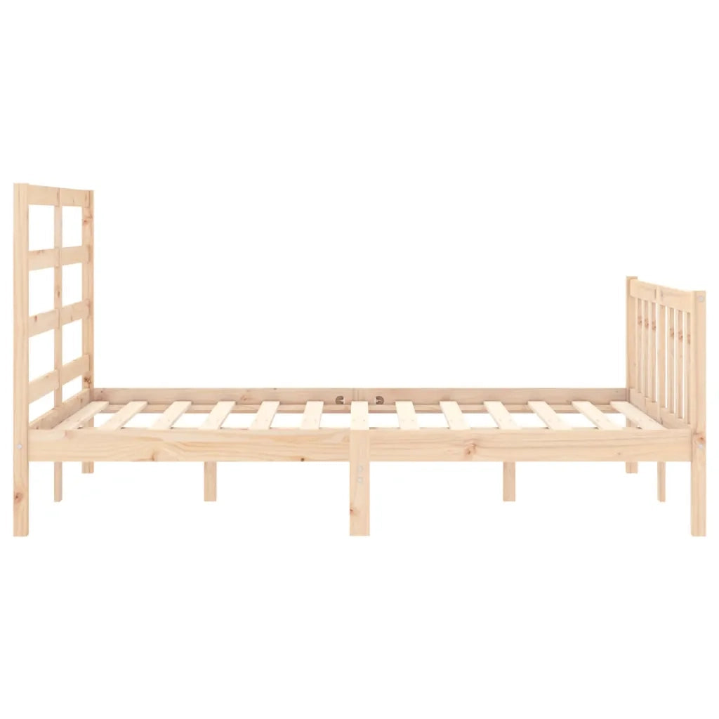 Giroletto senza Materasso-Struttura Letto 120x200 cm in Legno Massello di Pino 511801