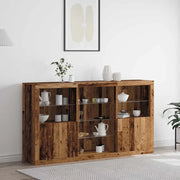 Madia LED Legno vecchio 181,5 x 37 x 100 cm Legno multistrato 3333125