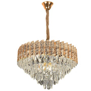 Lampada Cristal G054-cp 50cm Gold