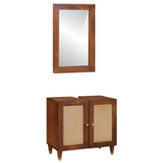Mobili da bagno 2 pcs 62 x 33 x 58 cm Legno di mango massello