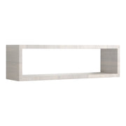 Mensola da Muro Modello REGOLO, Pensile Bagno, Mensola da Parete, Scaffale da Parete, 60x17 p15.5 cm. Finitura  ROV. GRIGIO - MADE IN ITALY