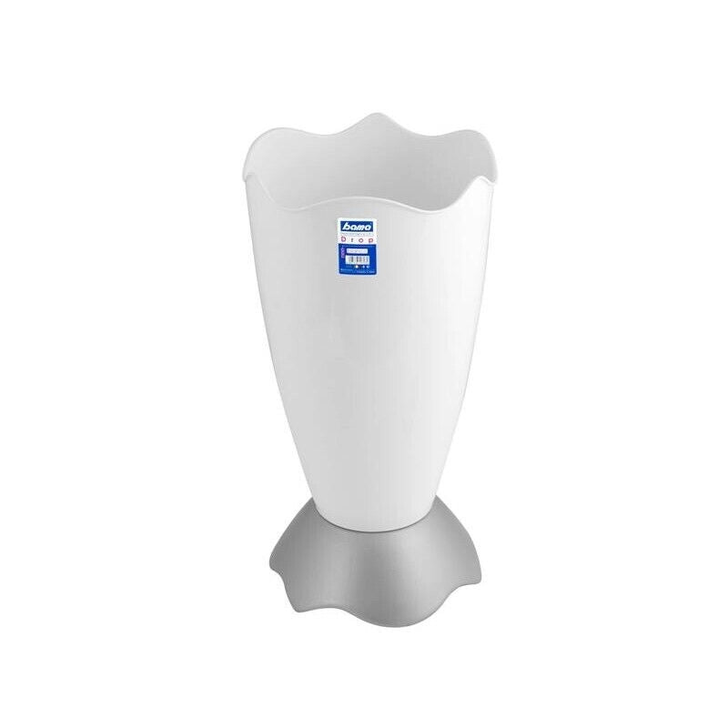 BAMA DROP PORTA OMBRELLI IN PLASTICA DI COLORE BIANCO