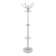 APPENDIABITI CON GANCI IN FERRO H176 CM BIANCO