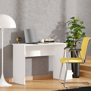 Pichil, Scrivania un Ripiano, 98x45x74h cm Bianco Opaco
