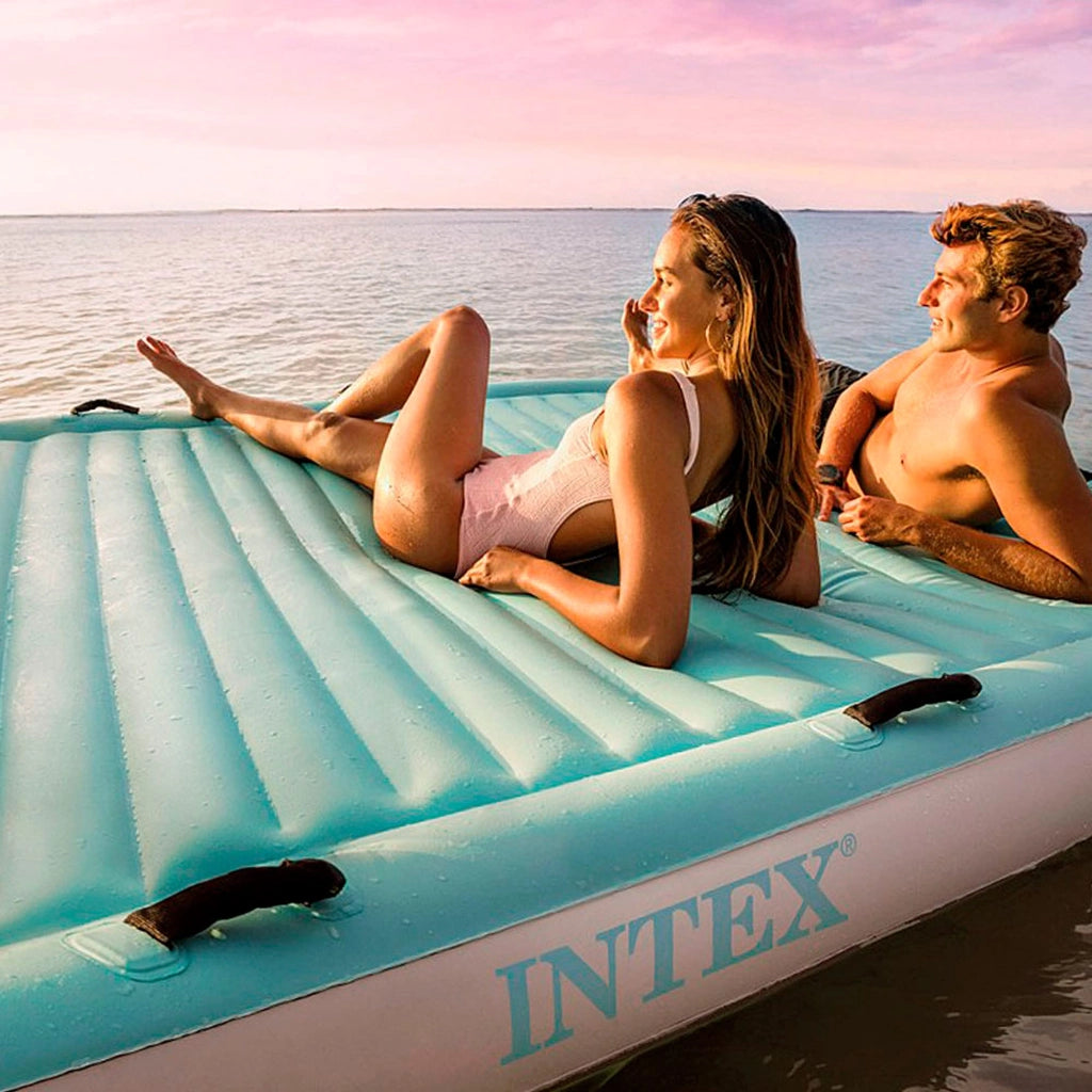 Materassino Gonfiabile Maxi Intex Water Lounge 183 x 18 x 310 cm
