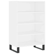 Credenza | Madia | Buffet da pranzo | Armadio da pranzo Bianca 57x35x90 cm in Legno Multistrato