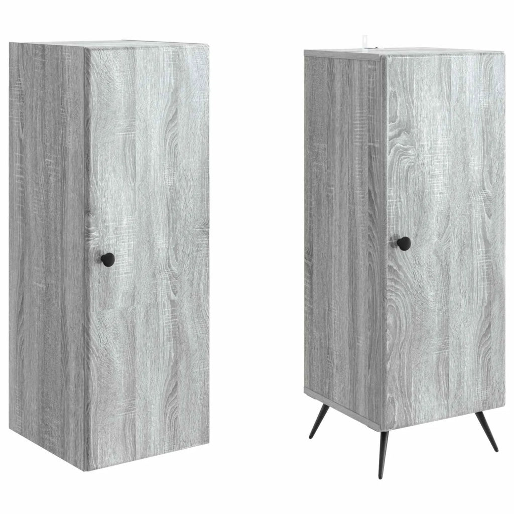 Set di armadi 2 pcs Sonoma grigio Legno ingegnerizzato 3416877